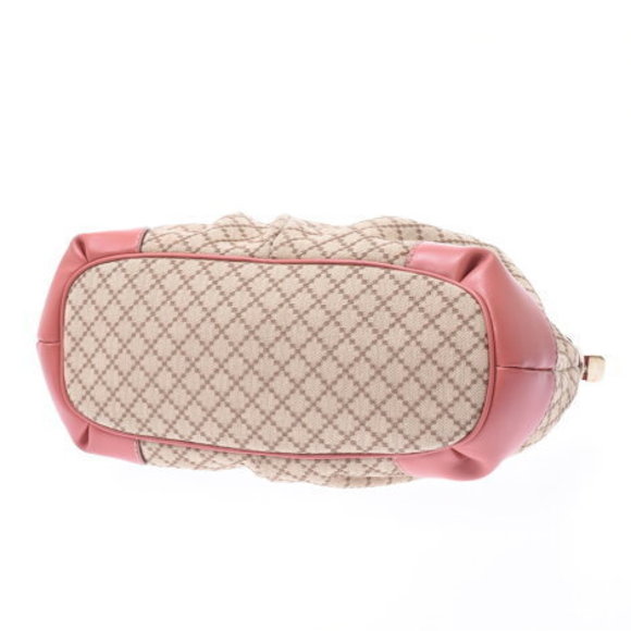 GUCCI GG Sookie Bag Diamante Beige Pink Calf Handbag - Picture 5 of 12